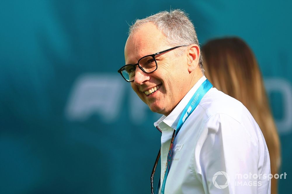 Stefano Domenicali, CEO of the Formula One Group