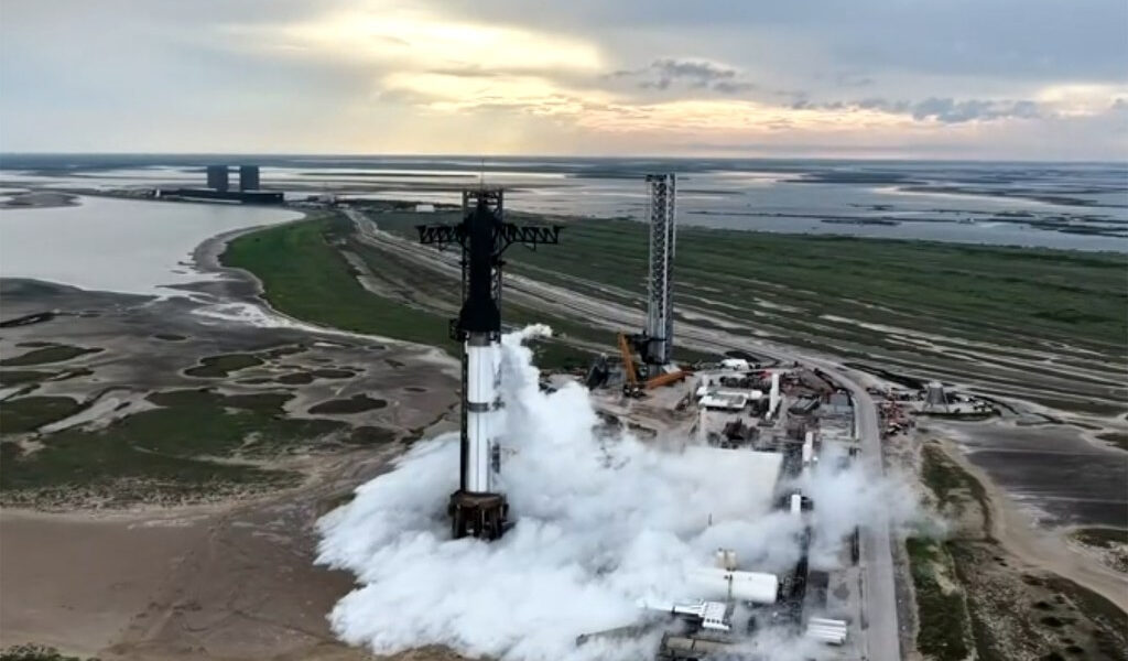 Fuerzas meteorológicas Scrub de SpaceX Starship intentando el décimo lanzamiento de la prueba