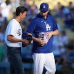 Así fue el momento en el que Son lanzó primera bola en el Dodger Stadium