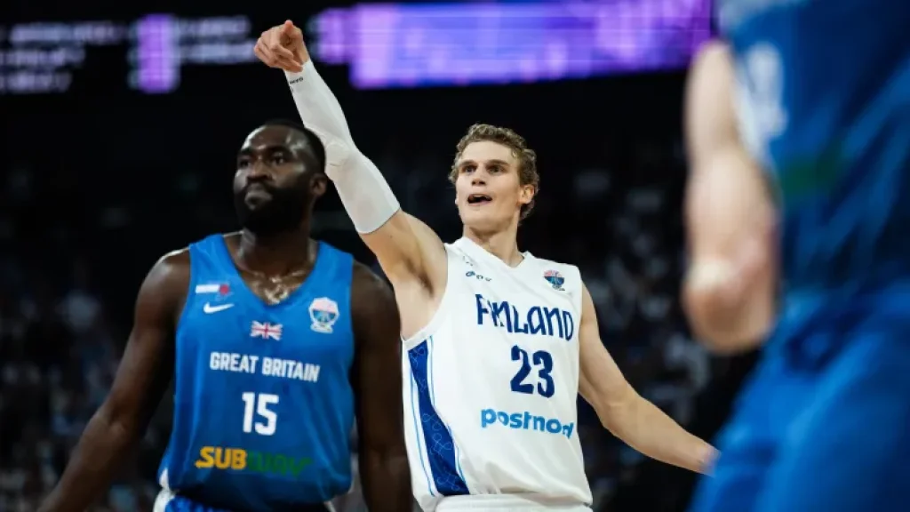 Lauri Markkanen, histórico en el Eurobasket: iguala propio récord con 43 puntos para Finlandia | Sporting News Argentina