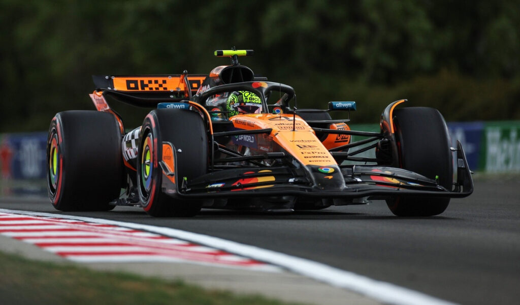 Norris lidera la FP1 del GP de Hungría de F1 2025 y Colapinto es 18º