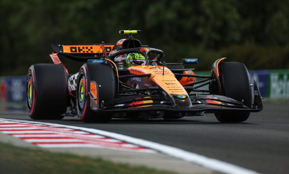 Norris lidera la FP1 del GP de Hungría de F1 2025 y Colapinto es 18º