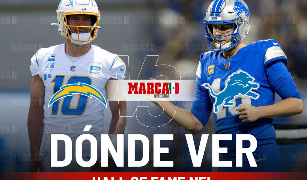 Chargers vs Lions: dnde ver en vivo en Mxico y a qu hora inicia el Hall of Fame NFL 2025