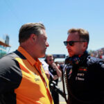 Zak Brown le apuntó a Horner: «La F1 está mejor sin él»