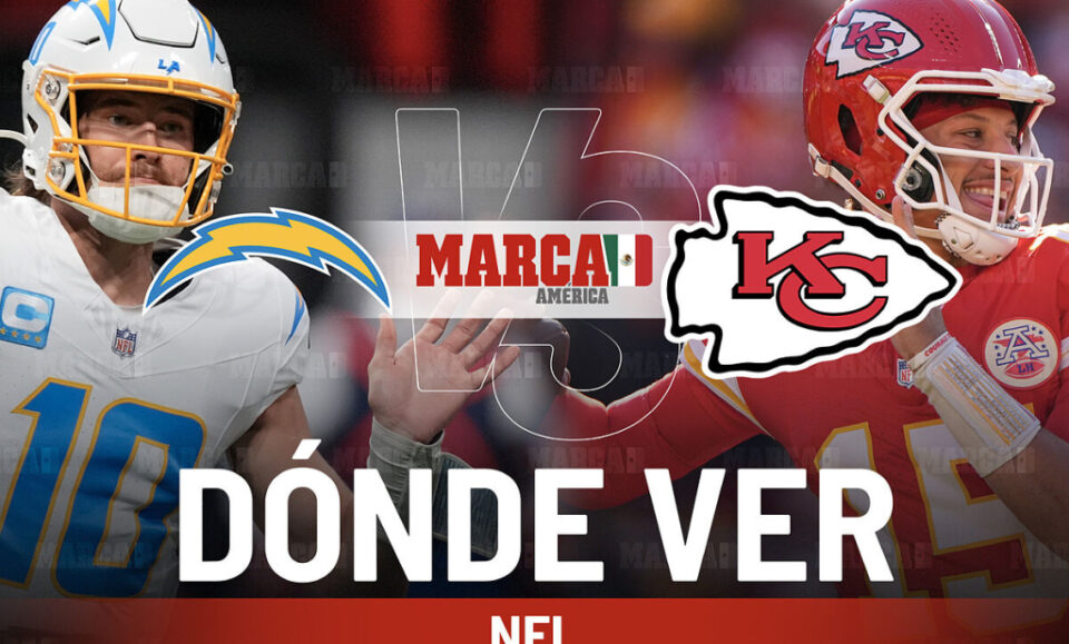 Chargers vs Chiefs: dnde ver y a qu hora juega Kansas City en NFL 2024