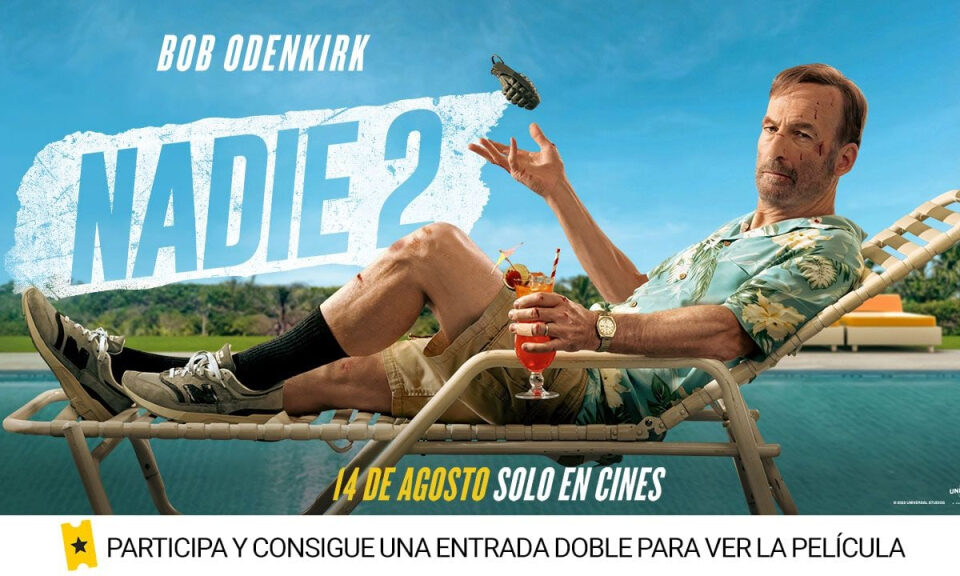 Sorteamos 5 entradas dobles para ver en cines ‘Nadie 2’, la segunda entrega del exitoso thriller de acción protagonizado por Bob Odenkirk