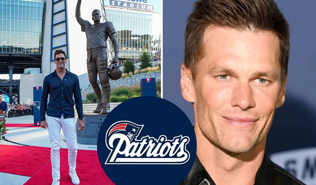 Tom Brady y su grandeza en forma de estatua:el homenaje de los Patriots al legendario QB de la NFL