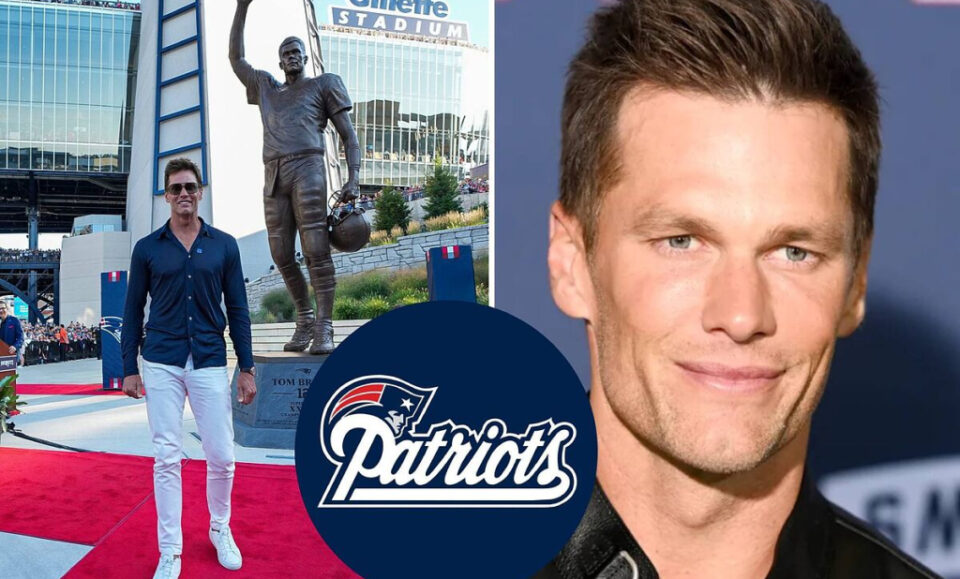 Tom Brady y su grandeza en forma de estatua:el homenaje de los Patriots al legendario QB de la NFL