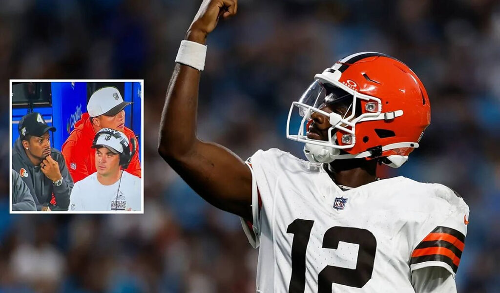 Debut de Shedeur Sanders en NFL deja visiblemente incmodo a Deshaun Watson y QB’s de Browns