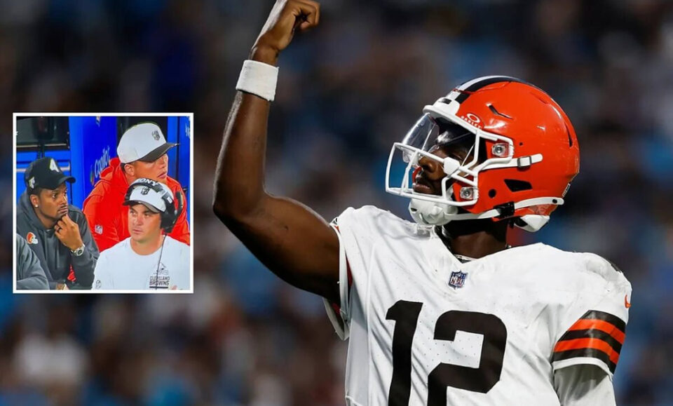 Debut de Shedeur Sanders en NFL deja visiblemente incmodo a Deshaun Watson y QB’s de Browns