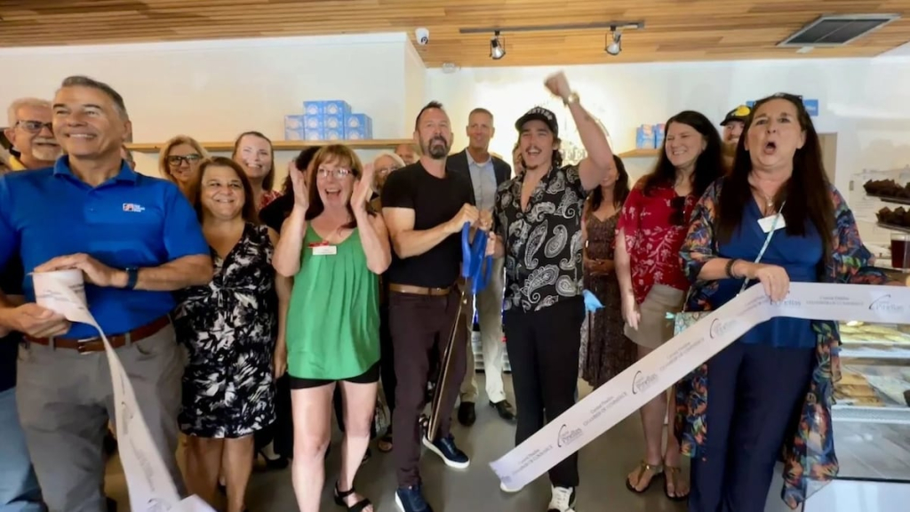 La cafetería podría ser un recogida para el corredor del centro de Largo