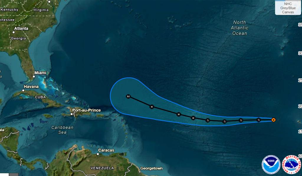 La tormenta tropical Erin podría ser un gran huracán el fin de semana, dice NHC