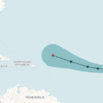 Mapa: aquí está el último camino de pronóstico de la tormenta tropical Erin