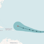 Mapa: aquí está la última pista de pronóstico de Tropical Storm Erin