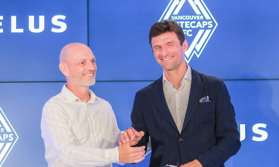 La graciosa respuesta de Müller en su presentación con Vancouver Whitecaps: “No tengo idea”