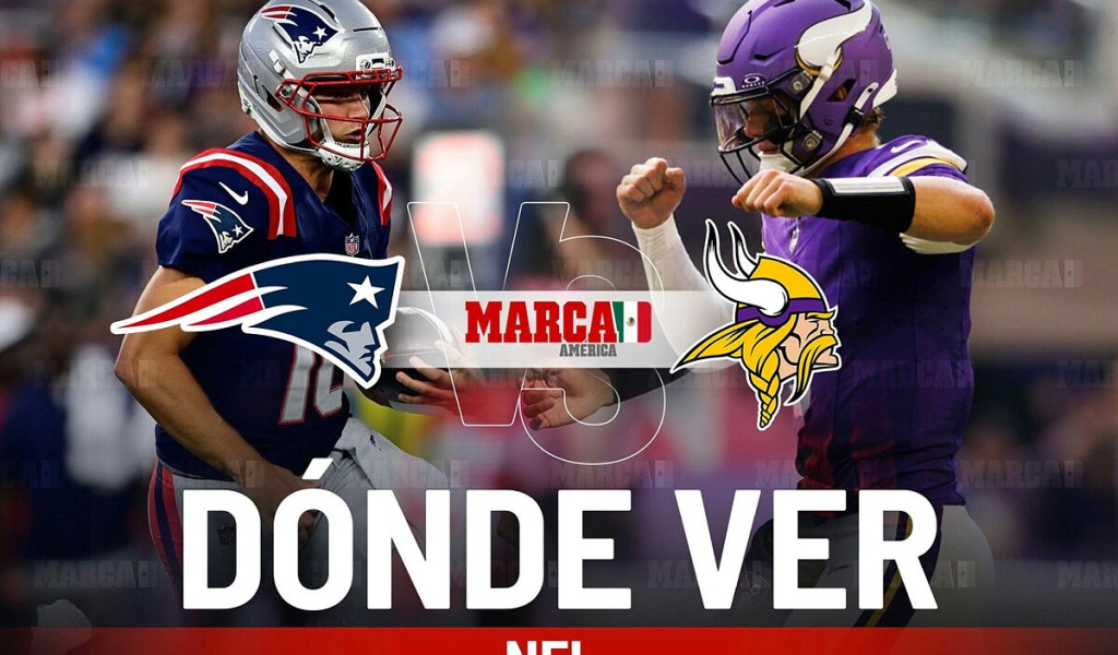 Patriots vs Vikings: dnde ver en vivo la NFL en Mxico y a qu hora juegan los Patriotas de Nueva Inglaterra