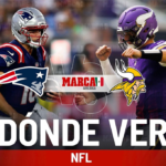 Patriots vs Vikings: dnde ver en vivo la NFL en Mxico y a qu hora juegan los Patriotas de Nueva Inglaterra