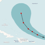 Mapa: ¿El huracán Erin llegará a los Estados Unidos? Aquí está el último camino de pronóstico