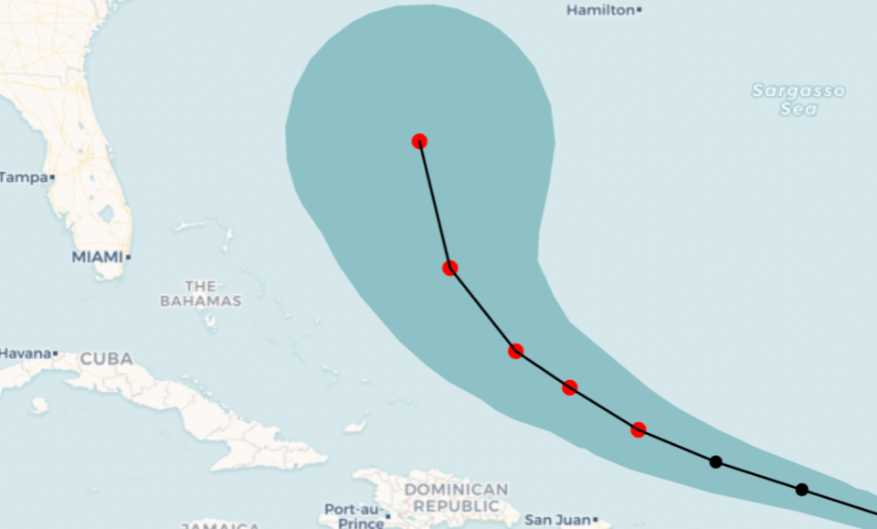 Mapa: ¿El huracán Erin llegará a los Estados Unidos? Aquí está el último camino de pronóstico