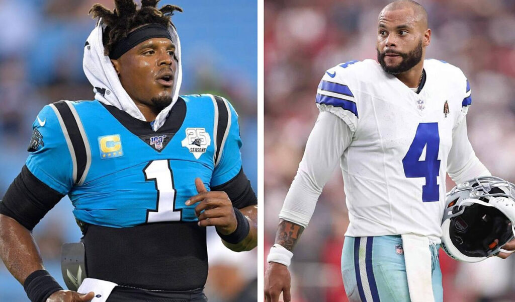 Cam Newton se burla de los Cowboys por ‘culpa’ de Dak Prescott