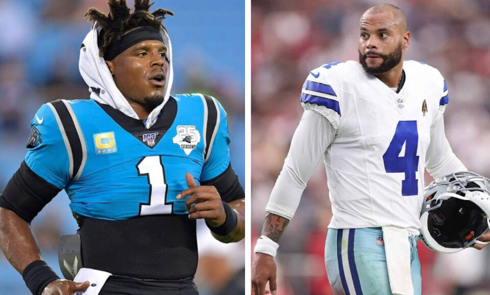 Cam Newton se burla de los Cowboys por ‘culpa’ de Dak Prescott