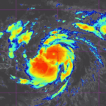 Erin se convierte en huracán de categoría 5 ‘catastrófica’, rastreando al norte de Bahamas; Surgen dos perturbaciones en el Atlántico