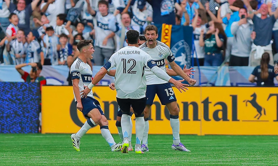 Así fue el gol anulado de Thomas Müller en su debut en la MLS que pudo darle el triunfo a Vancouver