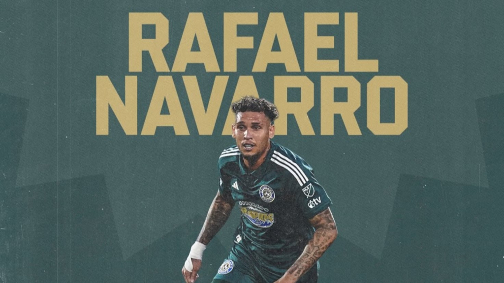 Colorado Rapids celebra, Rafael Navarro es el mejor de la Semana 29