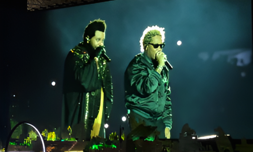 The Weeknd desata la euforia en Miami con la aparición de Future en su show