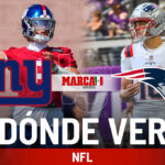 Giants vs Patriots: dnde ver en vivo y a qu hora juegan los Patriotas de Nueva Inglaterra en NFL 2025