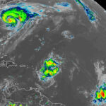 El huracán Erin se apaga de nosotros, ya que NHC rastrea 3 sistemas del Atlántico más