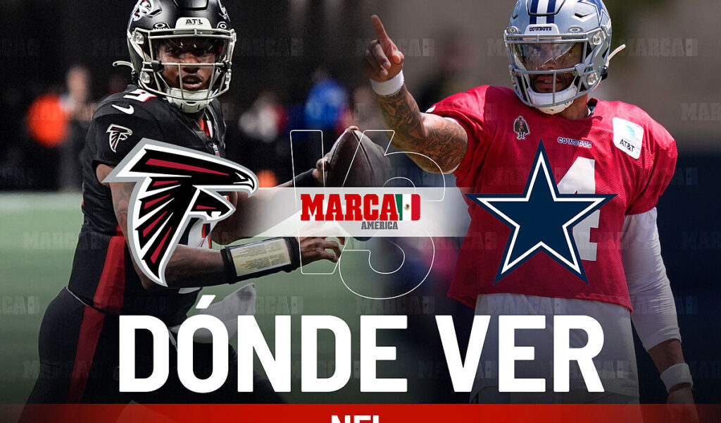 Falcons vs Cowboys hoy: dnde ver en vivo la Pretemporada NFL 2025, horario y pronstico juego Vaqueros de Dallas
