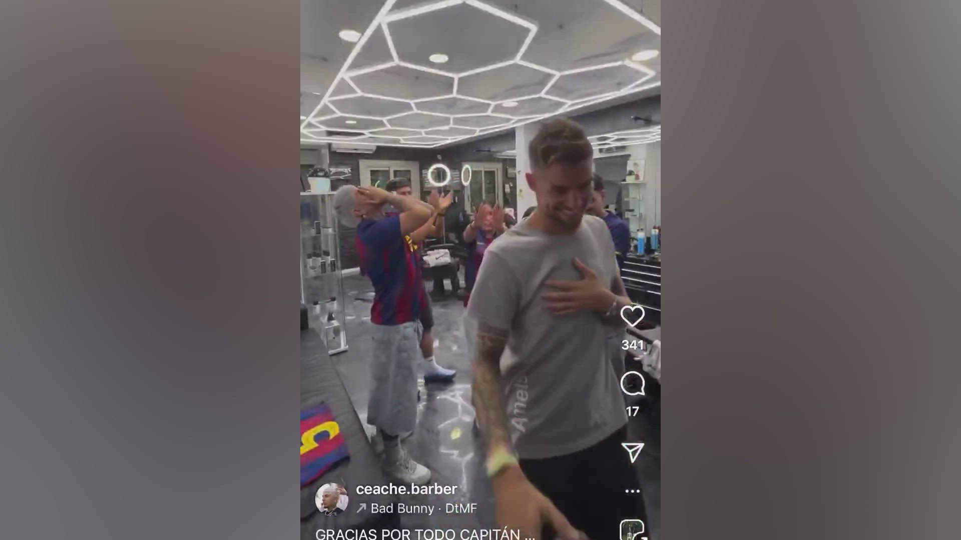 El peluquero de Íñigo Martínez la lia y sube este vídeo antes de su adiós oficial