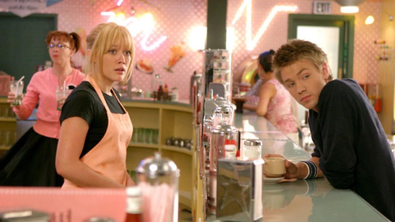 Hilary Duff y Chad Michael Murray en 'Una Cenicienta Moderna'
