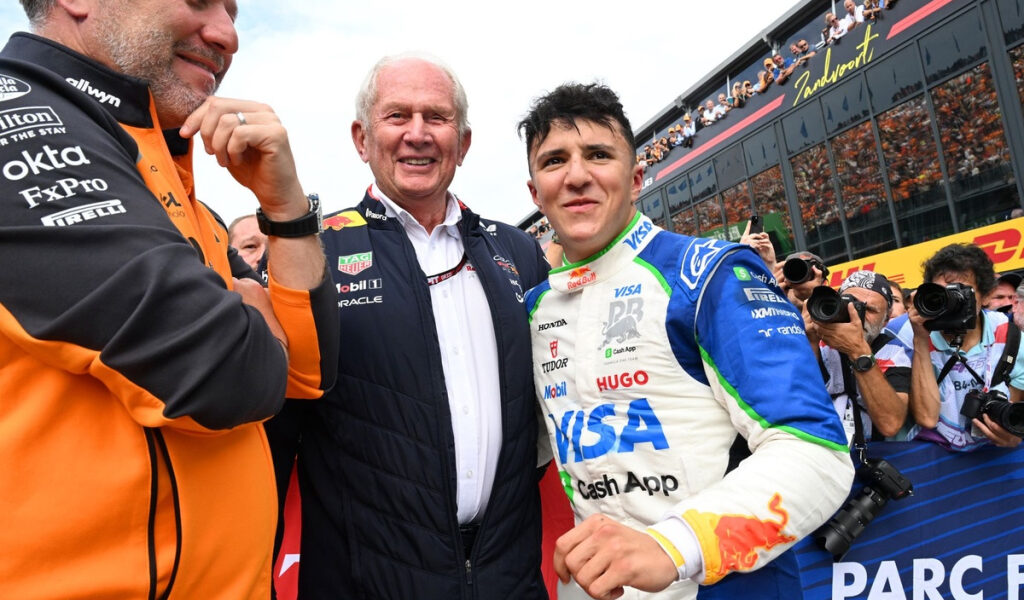 Marko piensa que Hadjar podría con la presión de ser compañero de Verstappen