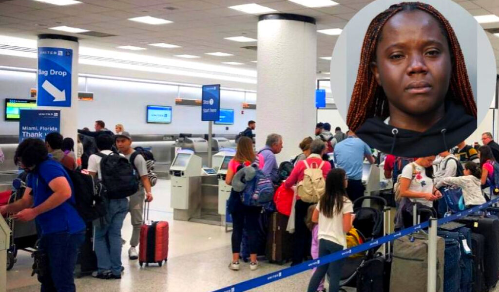 Arrestan a mujer por intentar secuestrar a un niño en el Aeropuerto de Miami