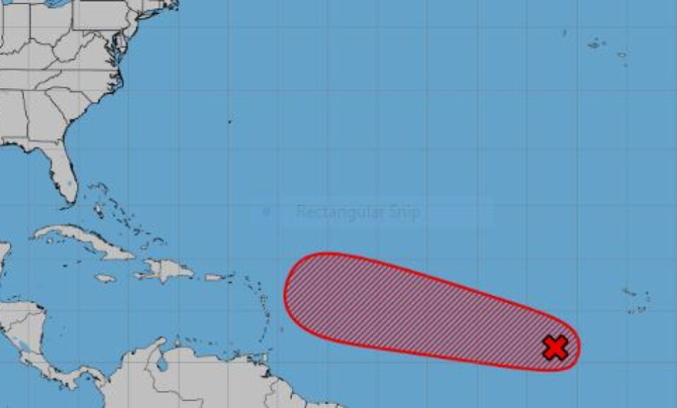 Hurricane Center dice que Atlantic System tiene grandes posibilidades de desarrollar