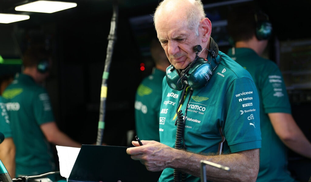 Stroll: Adrian Newey «en trance» diseñando el Aston Martin F1 de 2026