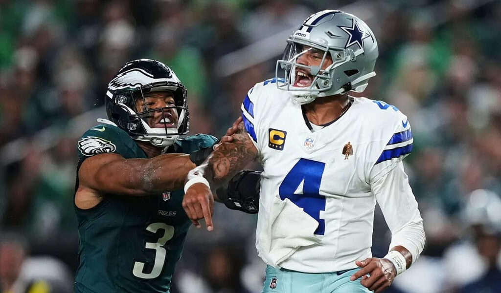 Dak Prescott no recibir ningn castigo por escupir previo a la expulsin de Jalen Carter