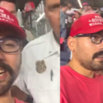 Aficionado en partido de St. Louis es expulsado por tener una gorra de MAGA: “Trump no es bienvenido”