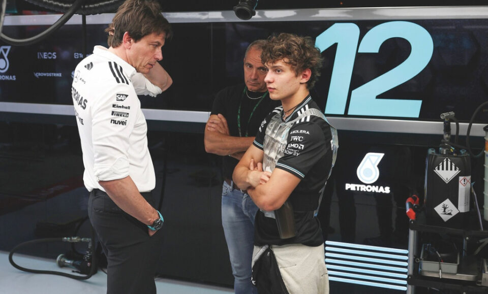 Por qué la crítica de Wolff a Antonelli marca un cambio de rumbo en Mercedes