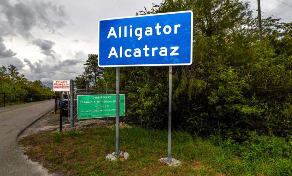 Cientos de detenidos de cocodrilo Alcatraz dejan la red después de dejar el sitio