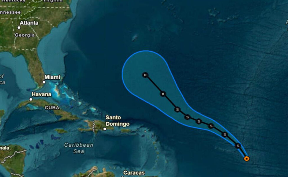 Hurricane Center dice que la depresión recién formada para convertirse en la tormenta tropical Gabrielle