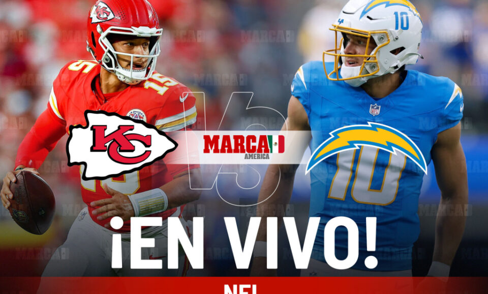 Chiefs vs Chargers EN VIVO Hoy. Partido de Patrick Mahomes con Kansas City en la NFL 2025 | Marca
