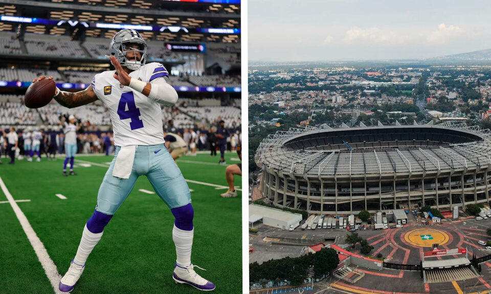 Dak Prescott expresa si le ilusiona jugar en el Estadio Azteca con Cowboys