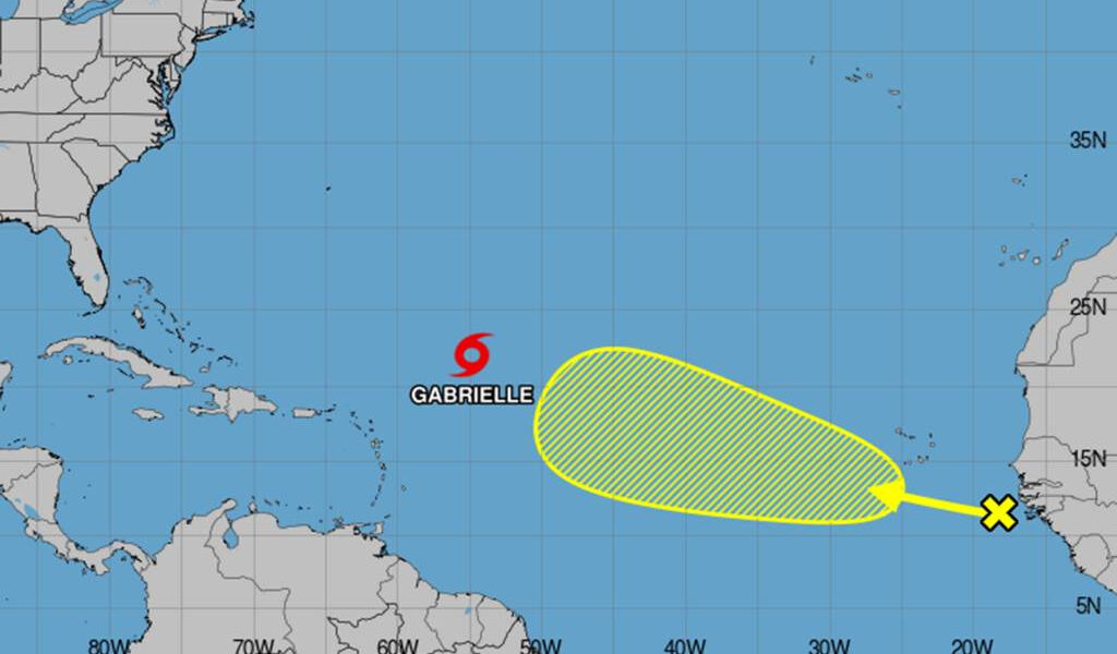NHC pronostica que se formará el huracán Gabrielle mientras rastrea un nuevo sistema
