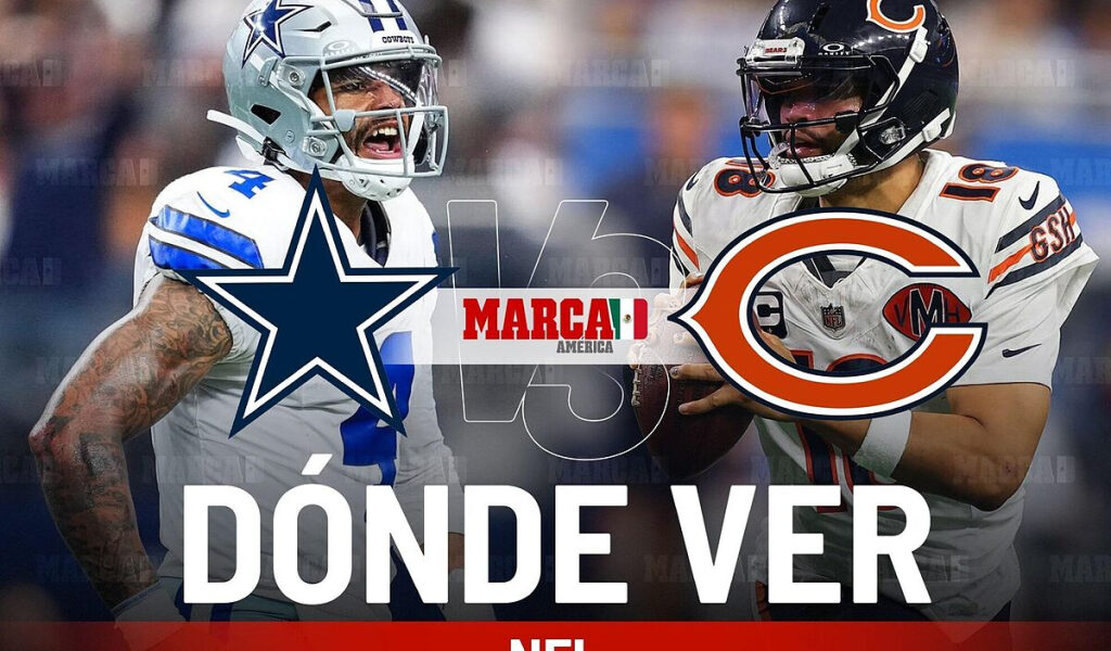 Cowboys vs Bears: Dnde ver el partido de la Semana 3 del equipo de Dallas y a qu hora empieza