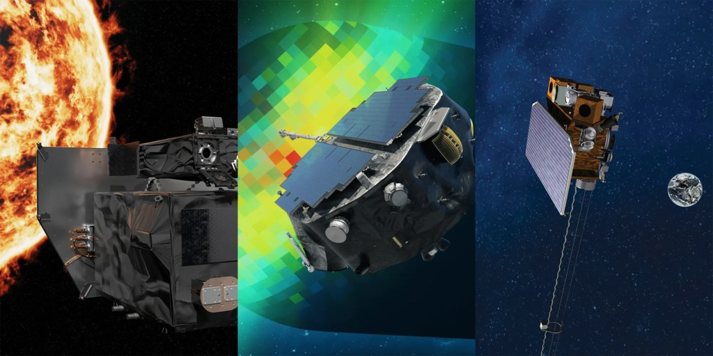 La NASA, los satélites meteorológicos espaciales de NOAA se lanzarán bajo la lista de éxitos científicos de la nube de Trump