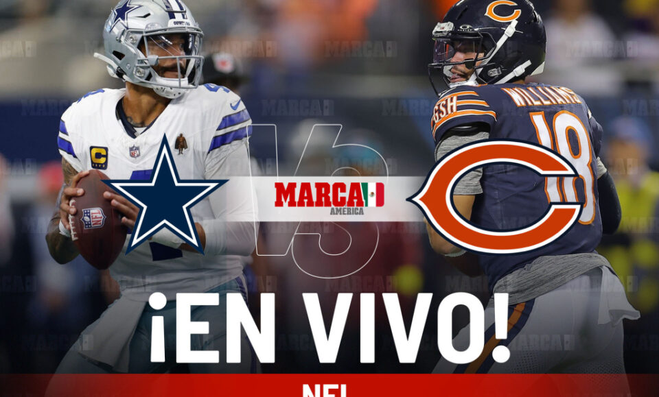 Cowboys vs Bears EN VIVO Hoy. Partido del equipo de Dallas de Jerry Jones en la NFL 2025 | Marca