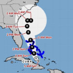 Tormenta tropical Imelda pronóstico puede amenazar partes de Florida mientras el huracán Humberto intensifica